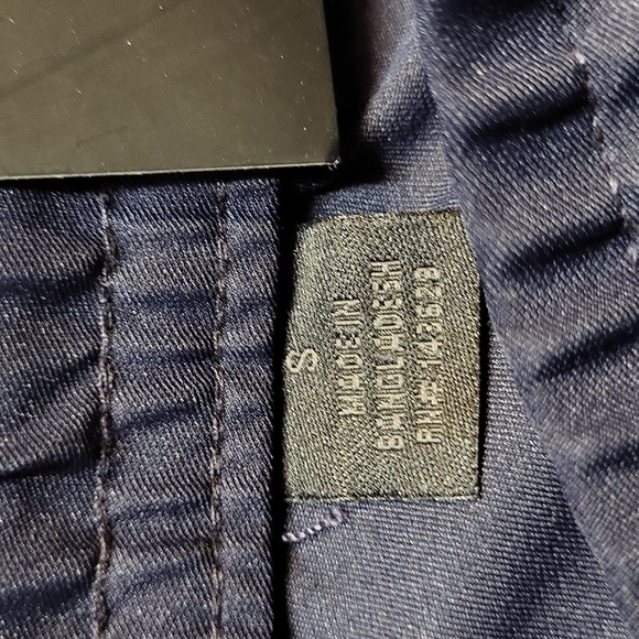 NWT Encrypted Navy Blue Joggers - Picture 10 of 11